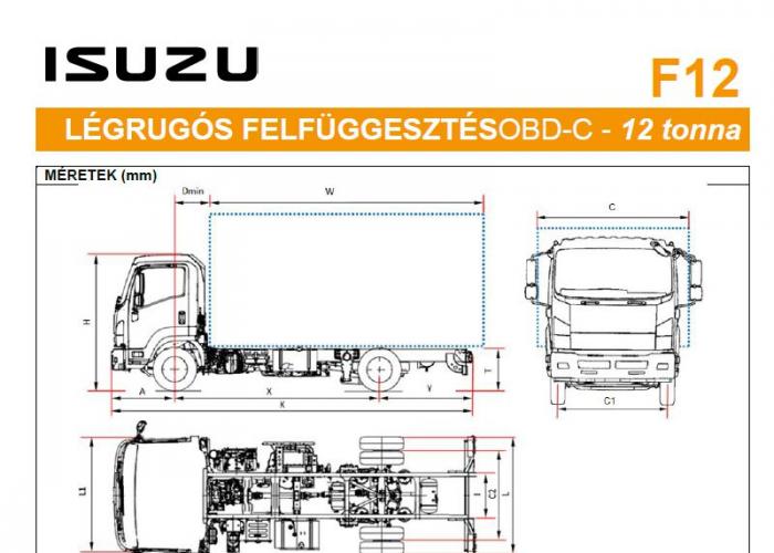 Isuzu F11 Légrugós felfüggesztés